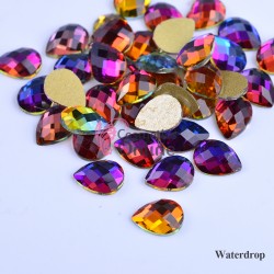 Cristale pentru unghii Marquise, 4 bucati Cod MQ019 Cameleon 